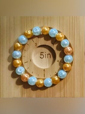 🌎 Earth Day “Shoreline Drift” Beaded Bracelets — Made to Order 🌎